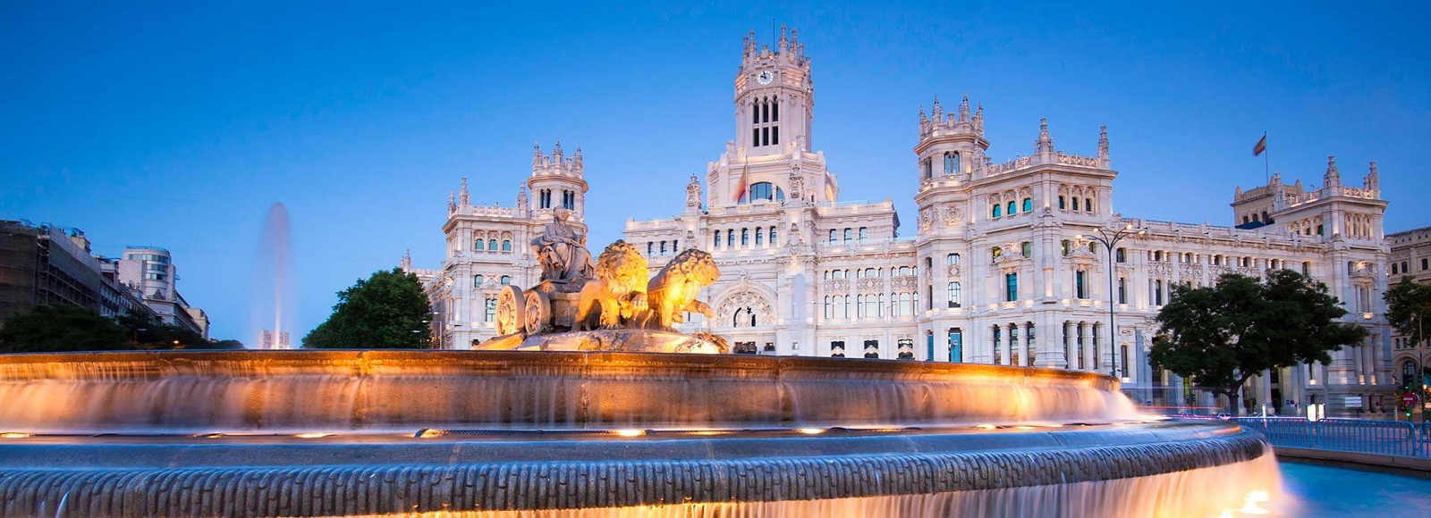 Travel to  Madrid .  Madrid