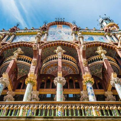 Ver insectos De confianza Personas mayores El Palacio de la Música Catalana - Main Destinations in Spain : Visiting  Barcelona : What to Visit in Barcelona : Qué Visitar en Barcelona : -